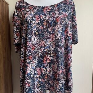 Maurices Multicolor Floral Blouse